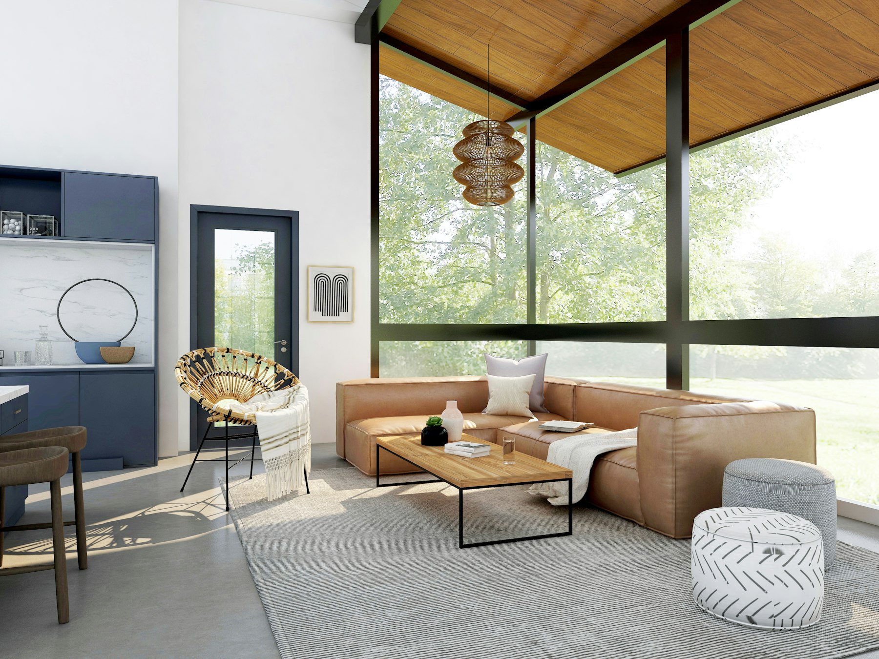 Ambiente residencial de alto padrão